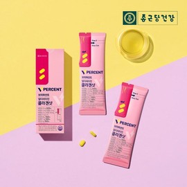 JK Health 종근당건강 브이퍼센트 멀티비타민 콜라겐샷 5포 x 3박스 Jongkundang Health V Percent Multivitamin Collagen Shot 5 Sticks x 3 Boxes