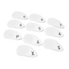 10PCS Korea Flag Number Golf Iron Covers Set Golf Iron