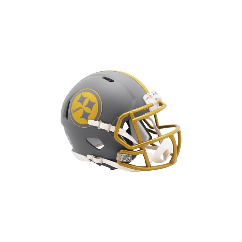 Riddell Speed Mini Football Helmet - Slate Pittsburgh Steelers