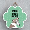 Global Designs Whippet Dog Wash Your Paws Katie Pearson Artworks