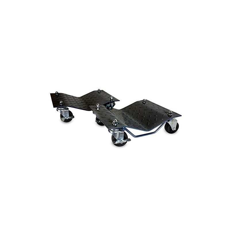 WEN 73017T 3000-Pound Capacity Vehicle Dollies with Brakes, Two Pack
