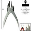 The Beadsmith 3-Step Round and Flat Nose Parallel Plier, Loops