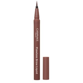 Canmake Flores Brow Liquid 04 Raspberry Brown 0.5ml Liquid Eyebrow Charcoal Powder Matte Pink Brown