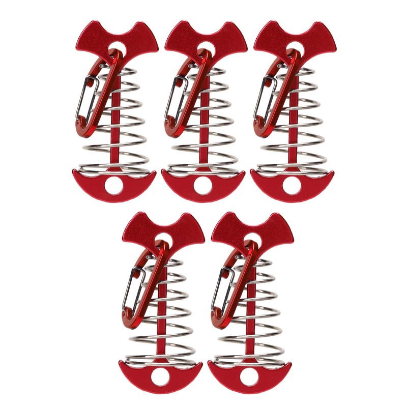 5pcs Fishbone Tent Nails Large Deck Boards Camping Tent Fixing