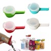 4pcs Food Bag Sealing Clip with Pour Spout, Great Clips