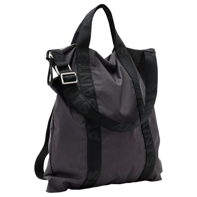 AllSaints Men's Kei Backpack, Tumbled Grey, Medium