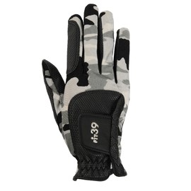 MIC 39 GOLF MGF-220N FIT39 Gloves, Unisex, Wear Right Hand (Left Hand), Camouflage/Black, Size M