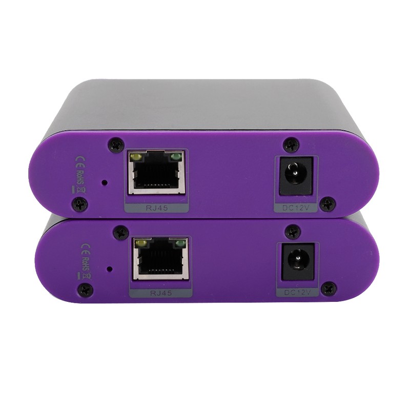 Measy CAT871-KVM 120m HDMI Fiber Optic Media Extender Transmitter Receiver