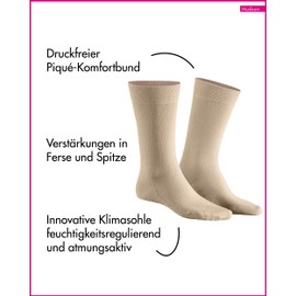 Hudson Men's Relax Cotton Dry Calf Socks, Beige (Sisal 0783), 9/11 (Manufacturer size: 43/46)