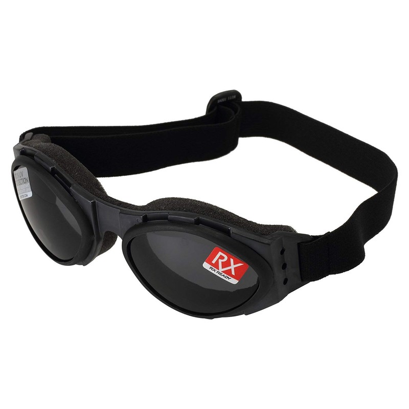BOBSTER BA001 Bug Eye Goggles, Smoke Lens