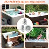 ulapithi 212-7639-STS Bathtub Hot Tub Jets Replacements 5" Spa Hot