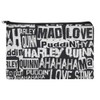 GRAPHICS & MORE Harley Quinn Ransom Pattern Makeup Cosmetic Bag