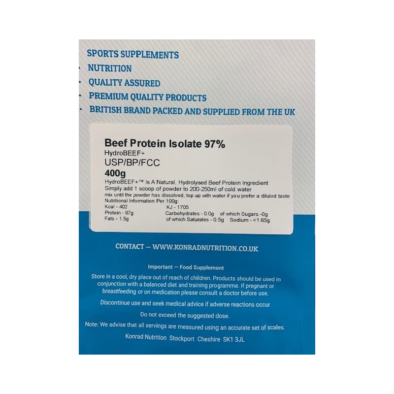Hydro Beef + Protein - Hydrolyzed Beef Peptide Protein -