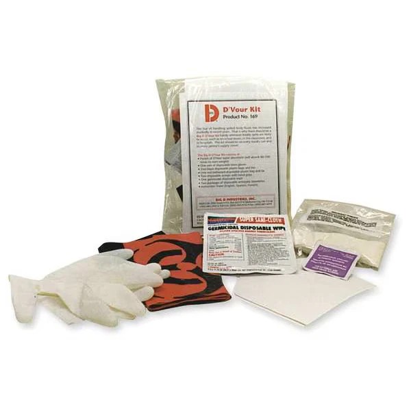 Big D Bodily Fluid Spill Disposal Kit 169 Big D