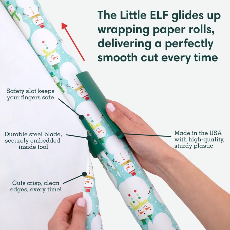 Little ELF Wrapping Paper Cutter (2-Pack) | As seen on