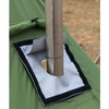 FIREHIKING Hot Tent Stove Jack 9" x 7.8" with Rain