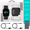 Reflex Active Series 17 Black Strap Smart Watch and True