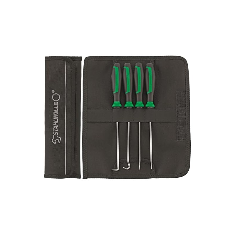 STAHLWILLE Hook Tool Set 4 Pieces Extra Long 250 mm