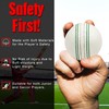 SialPro Soft Cricket Rubber Ball Set Indoor/Outdoor for Junior Youth