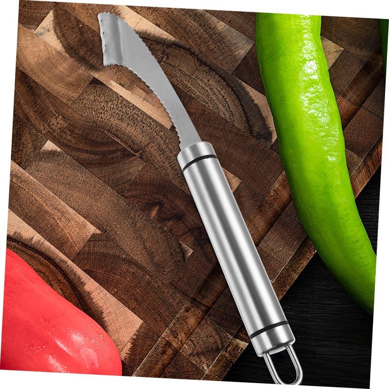 COLLBATH 1pc Chili Corer Tool Efficient Pepper Remover for Kitchen