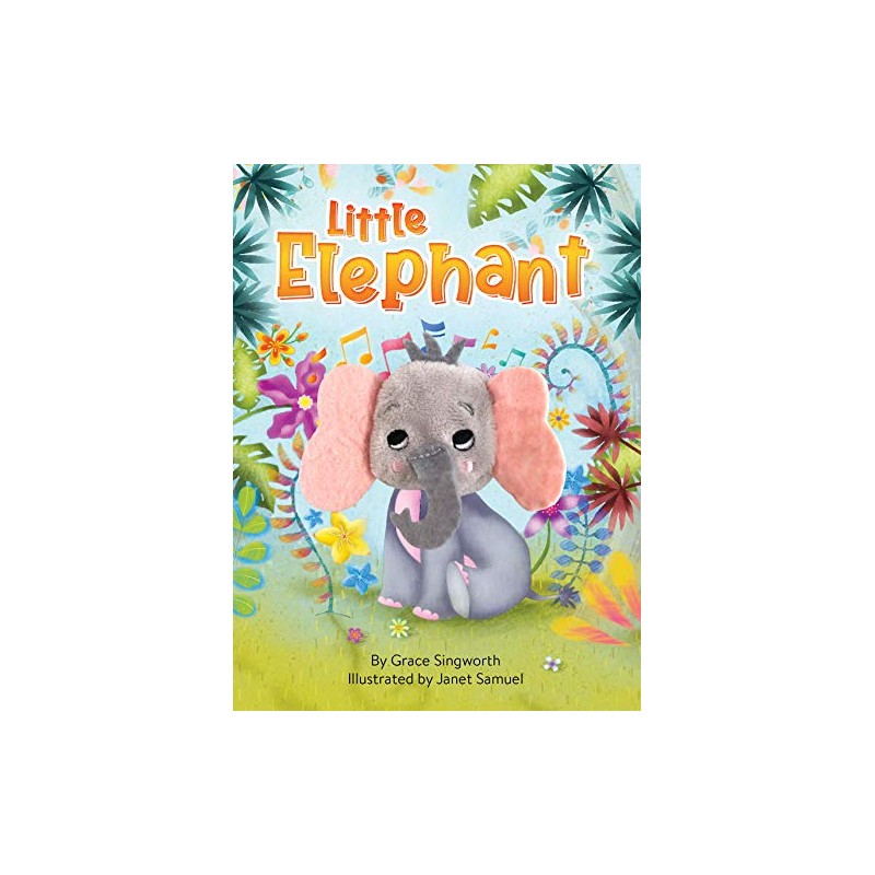 Little Elephant - Finger Puppet Board Book - Novelty