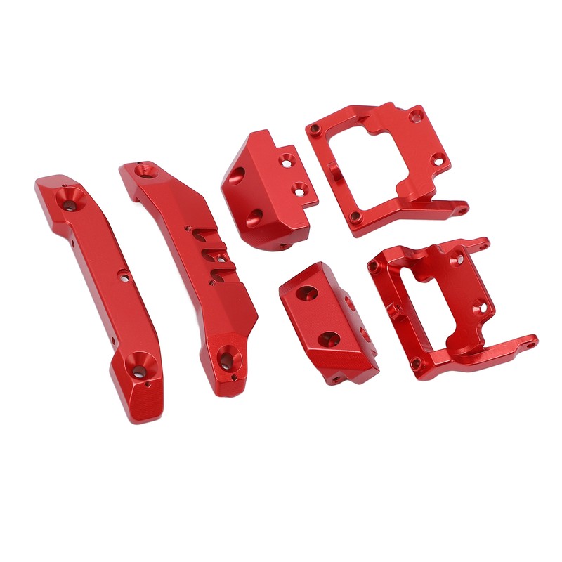 RC 1/18 Bumper Replacement Aluminum Alloy RC Front Rear Bumpers