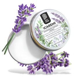 Desodorante Natural Icaremi Lavanda 50g | Bálsamo en Tarro Ecológico | Beauty Freedom | SIN Aluminio ni Parabenos | Desodorante Natural de Coco para M