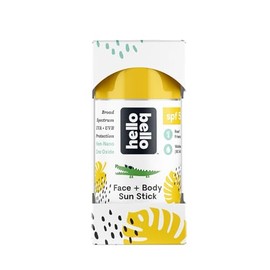 Hello Bello Spf 50 Barra De Protector Solar Facial Y Corporal, 1Oz                                                                                    