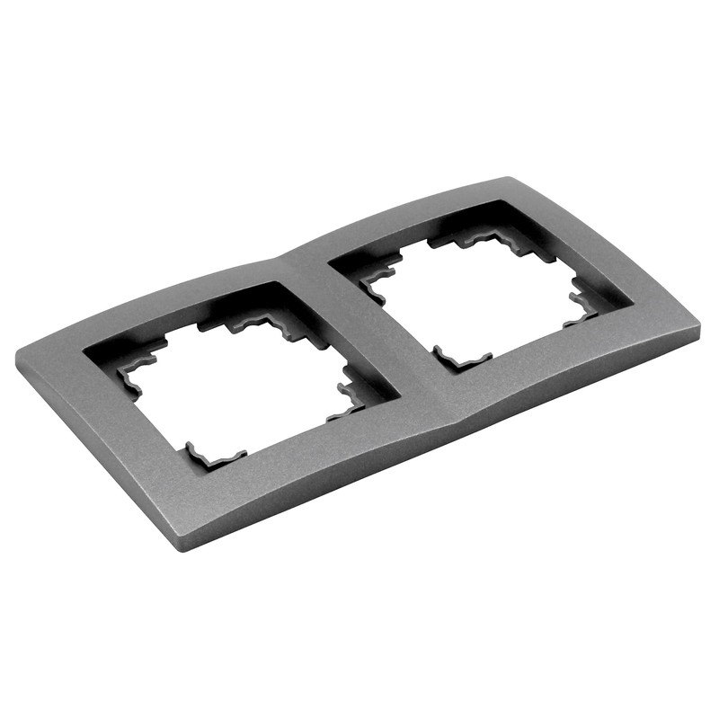 MC Power Frame | Flair | for Switch Sockets, 2-Way