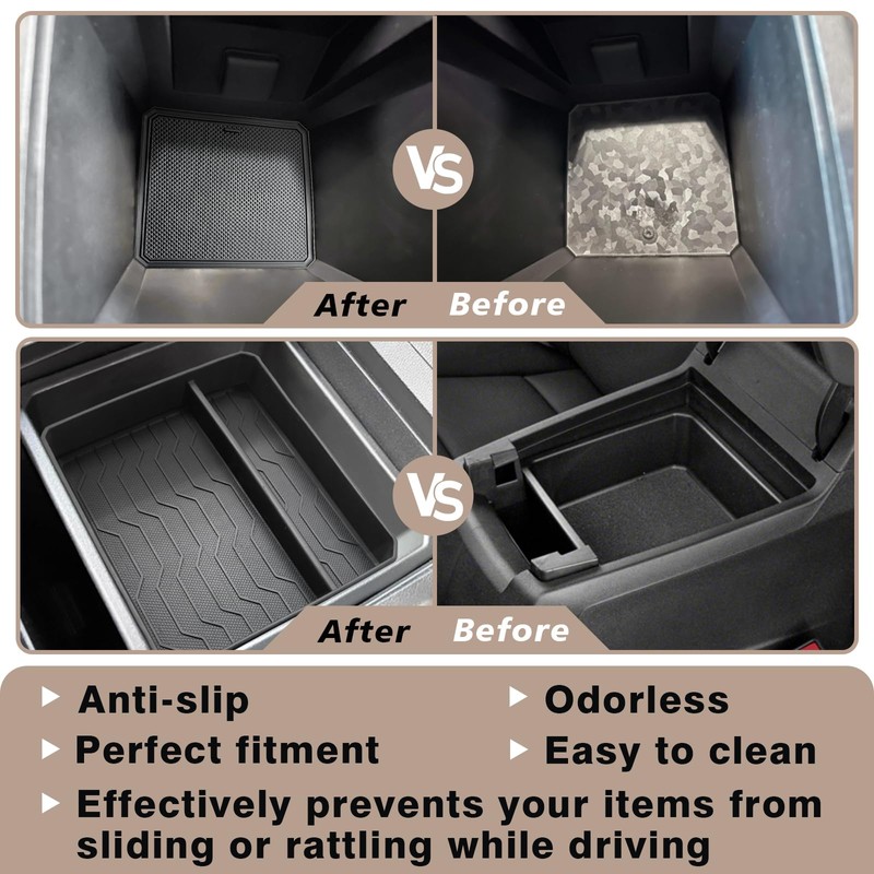 Muslogy Center Console Organizer Compatible with Chevy Colorado/GMC Canyon 2023-2025