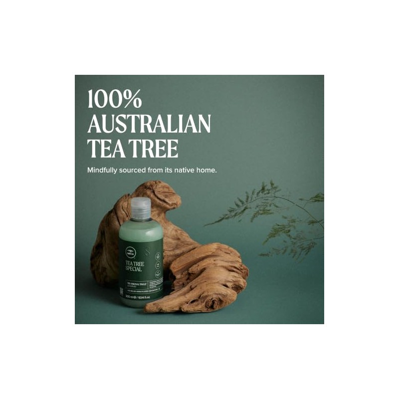 Tea Tree Special Champú, Limpieza Profunda, Refresca el Cuero Cabelludo,
