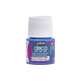 PEBEO 204113 45ml Deco Matt, Acrylic, Azure Blue, 7 x 4.5 x 4.5 cm