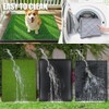 NINXANG Reusable Training Pad Potty with 2-Pack Replaceable Artificial Grass