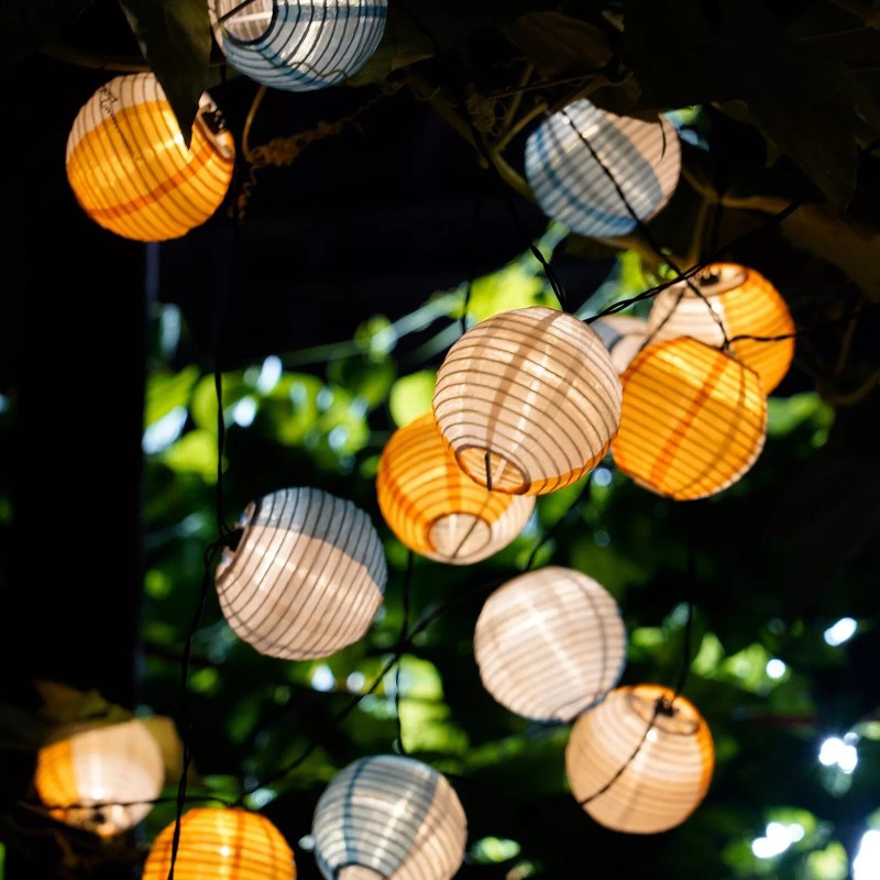 IKEA New IKEA SOMMARLANKE Led String Light With 24 Lights