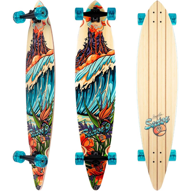 Sector 9 Bamboo Maverick 44" Pintail Skateboard