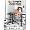 MUDEELA 8-Tier Pots and Pans Organizer under Cabinet, 15.83" Height