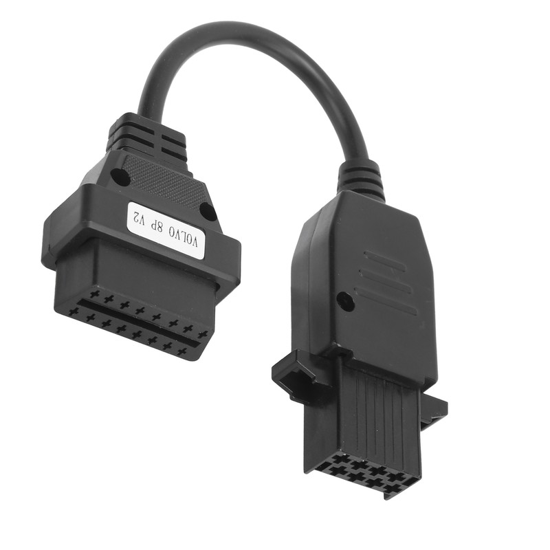 30cm Car OBD2 Diagnostic Cable Adapter 8PIN to 16PIN Plastic