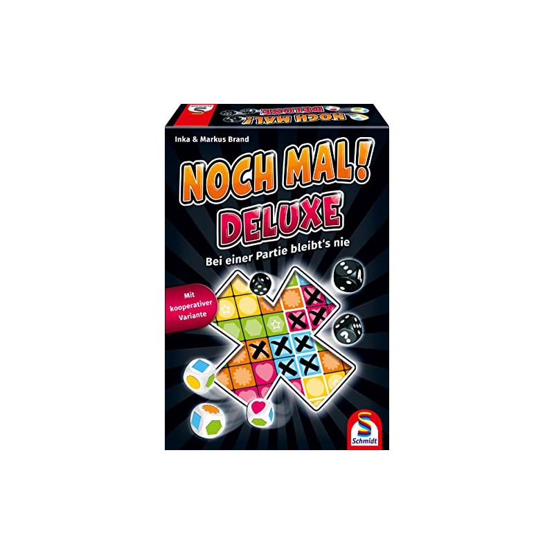 Schmidt Spiele 49422 Noch mal! Deluxe Dice Game, Family Game