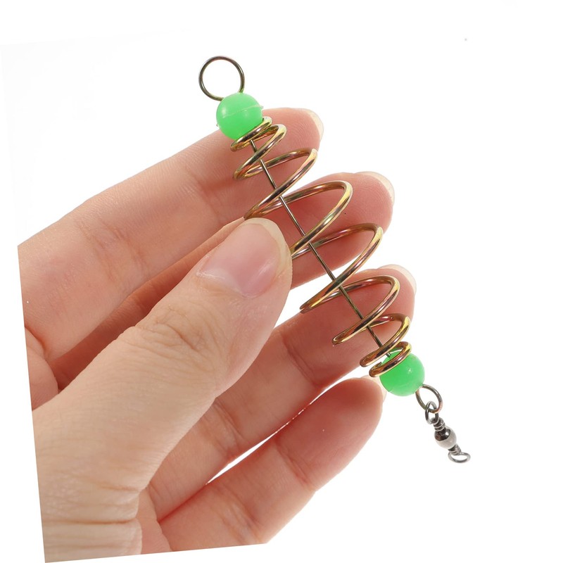 SUPVOX 36 PCS Luminous Fishing Bait Trap Cage Carbon Steel