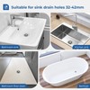 Blendura Sink Plug (32-42 mm), Drain Plug Sink with Hair