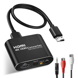 avedio links HDMI Audio isolation 4K HDMI + Toslink spdif + 3.5mm aux stereo