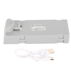 3.7V 2600mAh UAV Lithium Battery Portable Quadcopter Lithium Battery For E88 E88PRO E525 E99 E99PRO P1 P5PRO K3 S1 P8 S98 Grey