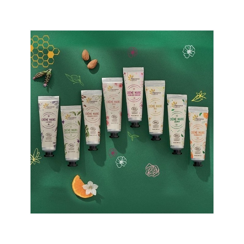 Organic Hand Cream Sweet Almond and others / 유기농 핸드크림