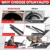 OTUAYAUTO - Kit de limpiaparabrisas trasero - Repuesto para Hyundai