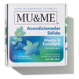 Acondicionador Solido Mu&me Menta & Eucalipto 140gr