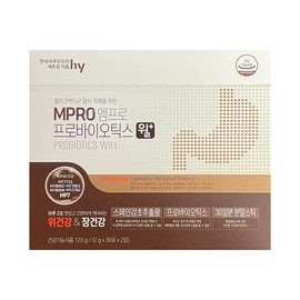 Empro Probiotics Will Plus 2g x 60 sachets 1 box / H / 엠프로 프로바이오틱스 윌 플러스 2g x 60포 1박스 / H