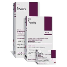 PYB10800 - PDI Prevantics Swabs, 1 mL - Box of 100