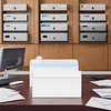 Packpal Self-Seal Envelopes #6 3/4 Security White 100 Pack for