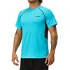 Camisetas de natación para hombre, con protección solar UV 50+,
