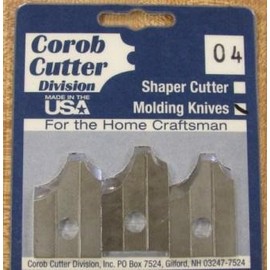 Corob Molding Knife: #4 1/4"&1/2" Quarter Round